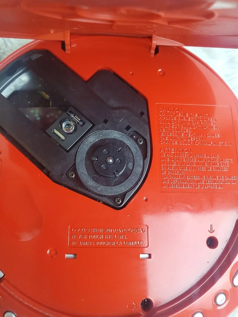 Sony portable cd